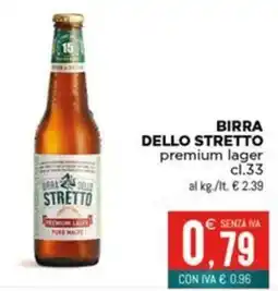 Altasfera BIRRA DELLO STRETTO premium lager offerta