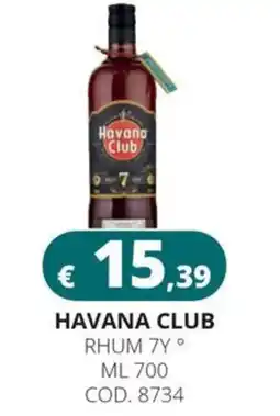 Altasfera Havana club rhum 7y° offerta