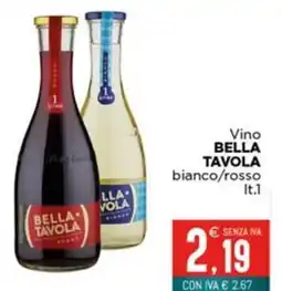 Altasfera Vino BELLA TAVOLA bianco/rosso offerta