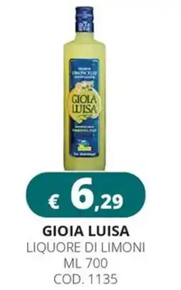 Altasfera Gioia luisa liquore di limoni offerta