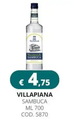 Altasfera Villapiana sambuca offerta