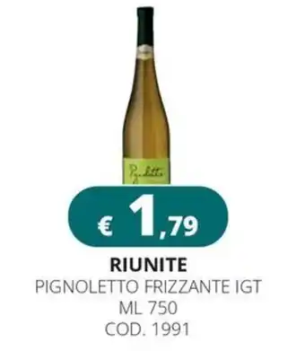 Altasfera Riunite pignoletto frizzante igt offerta