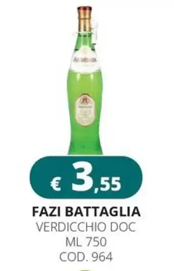 Altasfera Fazi battaglia verdicchio doc offerta