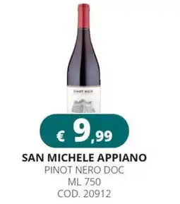 Altasfera San michele appiano pinot nero doc offerta