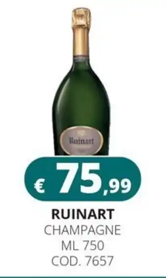 Altasfera Ruinart champagne offerta
