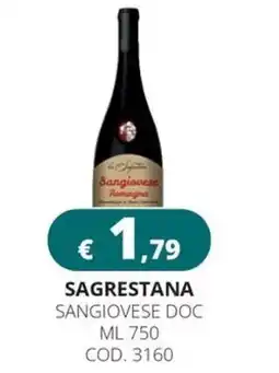 Altasfera Sagrestana sangiovese doc offerta