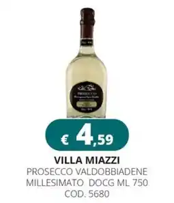 Altasfera Villa miazzi prosecco valdobbiadene millesimato docg offerta