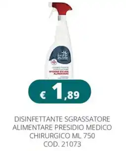 Altasfera Disinfettante sgrassatore alimentare presidio medico chirurgico offerta