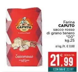 Altasfera Farina CAPUTO sacco rosso di grano tenero "00" offerta