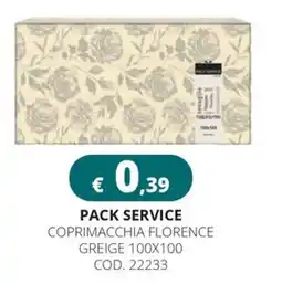 Altasfera Pack service coprimacchia florence greige offerta