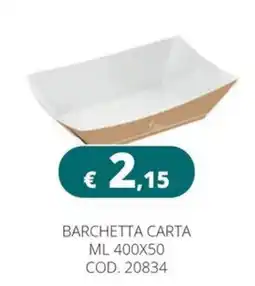 Altasfera Barchetta carta offerta
