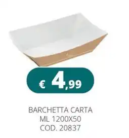 Altasfera Barchetta carta offerta