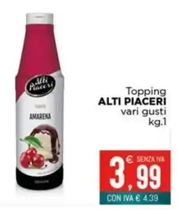 Altasfera Topping ALTI PIACERI offerta