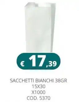 Altasfera Sacchetti bianchi offerta