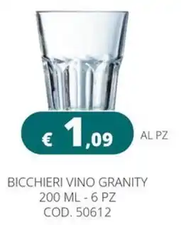 Altasfera Bicchieri vino granity offerta