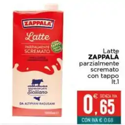 Altasfera Latte ZAPPALA parzialmente scremato con tappo offerta