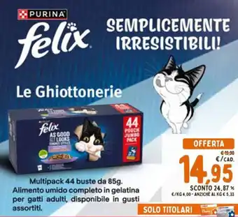 Purina felix le ghiottonerie