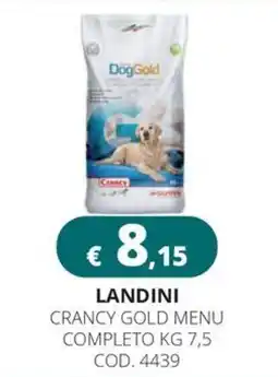 Altasfera Landini crancy gold menu completo offerta