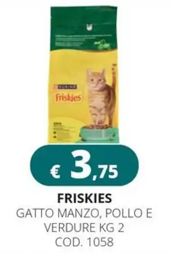 Altasfera Friskies gatto manzo, pollo e verdure offerta