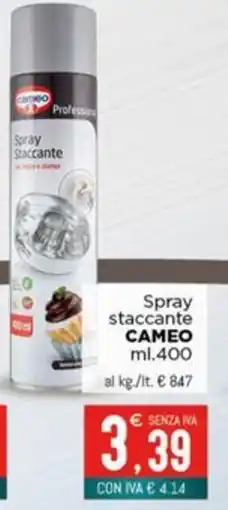 Altasfera Spray staccante CAMEO offerta