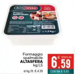 Altasfera Formaggio spalmabile ALTASFERA offerta