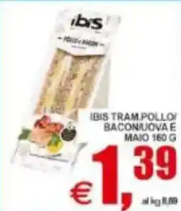 Pewex Ibis trampollo bacon/uova e maio offerta
