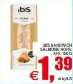 Pewex Ibis sandwich salmone norv. aff. offerta