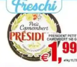 Pewex President petit camembert offerta