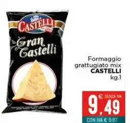 Altasfera Formaggio grattugiato mix CASTELLI offerta