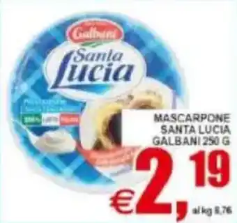 Pewex Mascarpone santa lucia galbani offerta