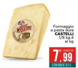 Altasfera Formaggio a pasta dura CASTELLI 1/8 offerta