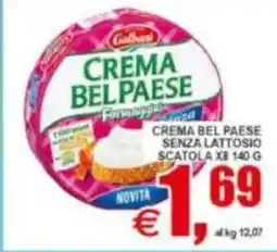 Pewex Crema bel paese senza lattosio scatola x8 offerta