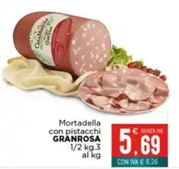 Altasfera Mortadella con pistacchi GRANROSA 1/2 offerta