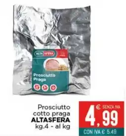 Altasfera Prosciutto cotto praga ALTASFERA offerta