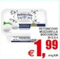 Pewex Pettinicchio mozzarella bocconcini offerta