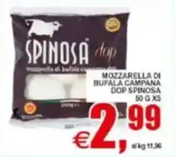 Pewex Mozzarella di bufala campana dop spinosa offerta