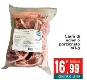 Altasfera Carrè di agnello porzionato offerta