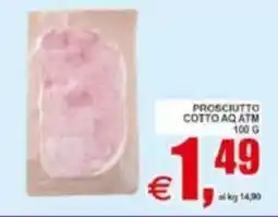Pewex Prosciutto cotto aq atm offerta