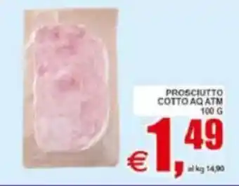 Pewex Prosciutto cotto aq atm offerta
