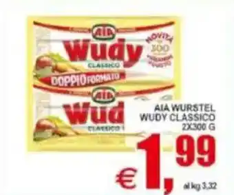Pewex Aia wurstel wudy classico offerta