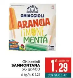 Altasfera Ghiaccioli SAMMONTANA offerta