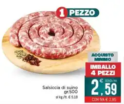 Altasfera Salsiccia di suino offerta