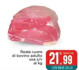 Altasfera Reale cuore di bovino adulto usa s/v offerta