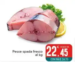 Altasfera Pesce spada fresco offerta