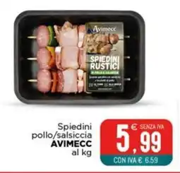 Altasfera Spiedini pollo/salsiccia AVIMECC offerta