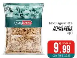Altasfera Noci sgusciate pezzi busta ALTASFERA offerta