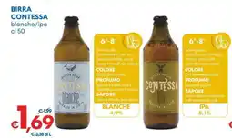 MD Discount BIRRA CONTESSA blanche/ipa cl 50 offerta