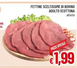 Famila Fettine sceltissime di bovino adulto scottona offerta