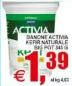 Pewex Danone activia kefir naturale big pot offerta
