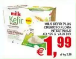 Pewex Milk kefir plus cremoso flora intestinale offerta